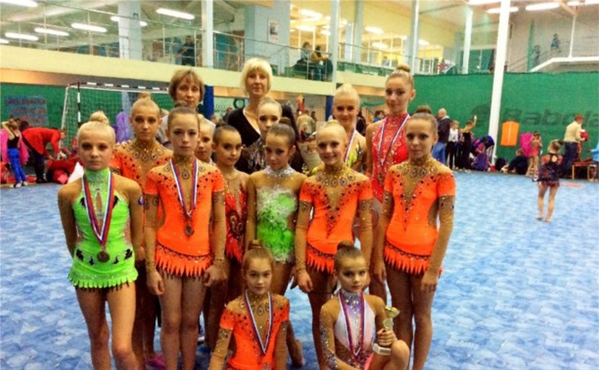 Тульские гимнастки привезли девять медалей с турнира городов России