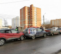 На проспекте Ленина произошло массовое ДТП