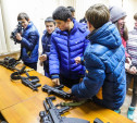 Тульские школьники посетили базу ОМОН Управления Росгвардии