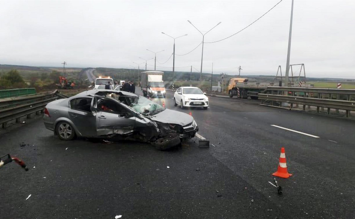 В Тульской области в ДТП погибла пассажирка Opel Astra