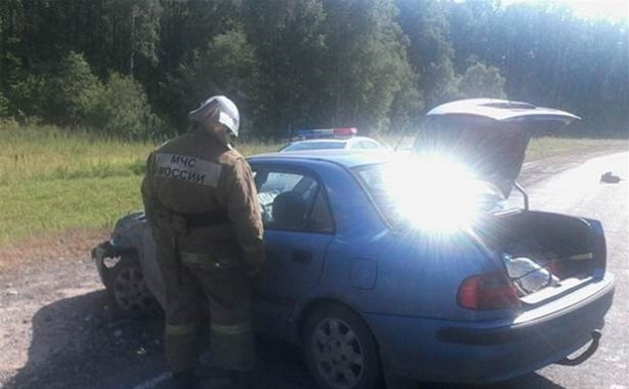 В Венёвском районе столкнулись два автомобиля 