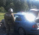 В Венёвском районе столкнулись два автомобиля 
