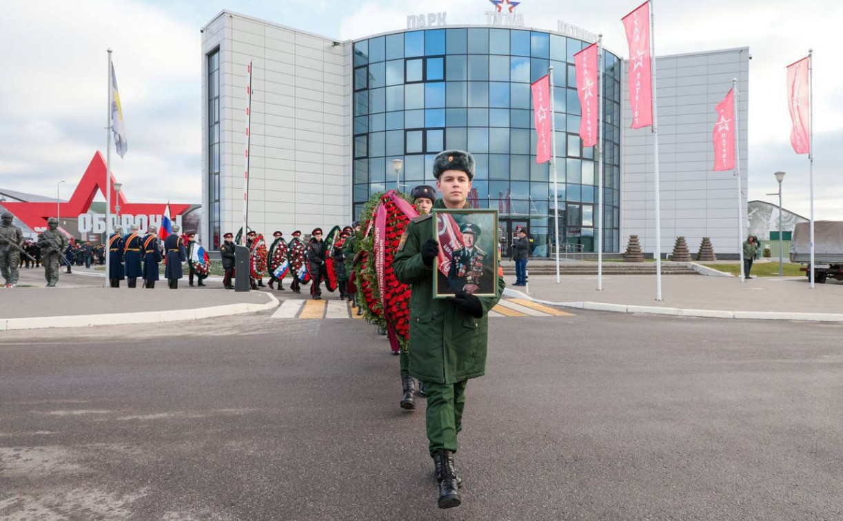 В Туле проводили в последний путь Почётного гражданина региона, ветерана ВОВ Николая Кульпова