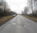 В Ефремовском районе водитель сбил идущего вдоль дороги пешехода