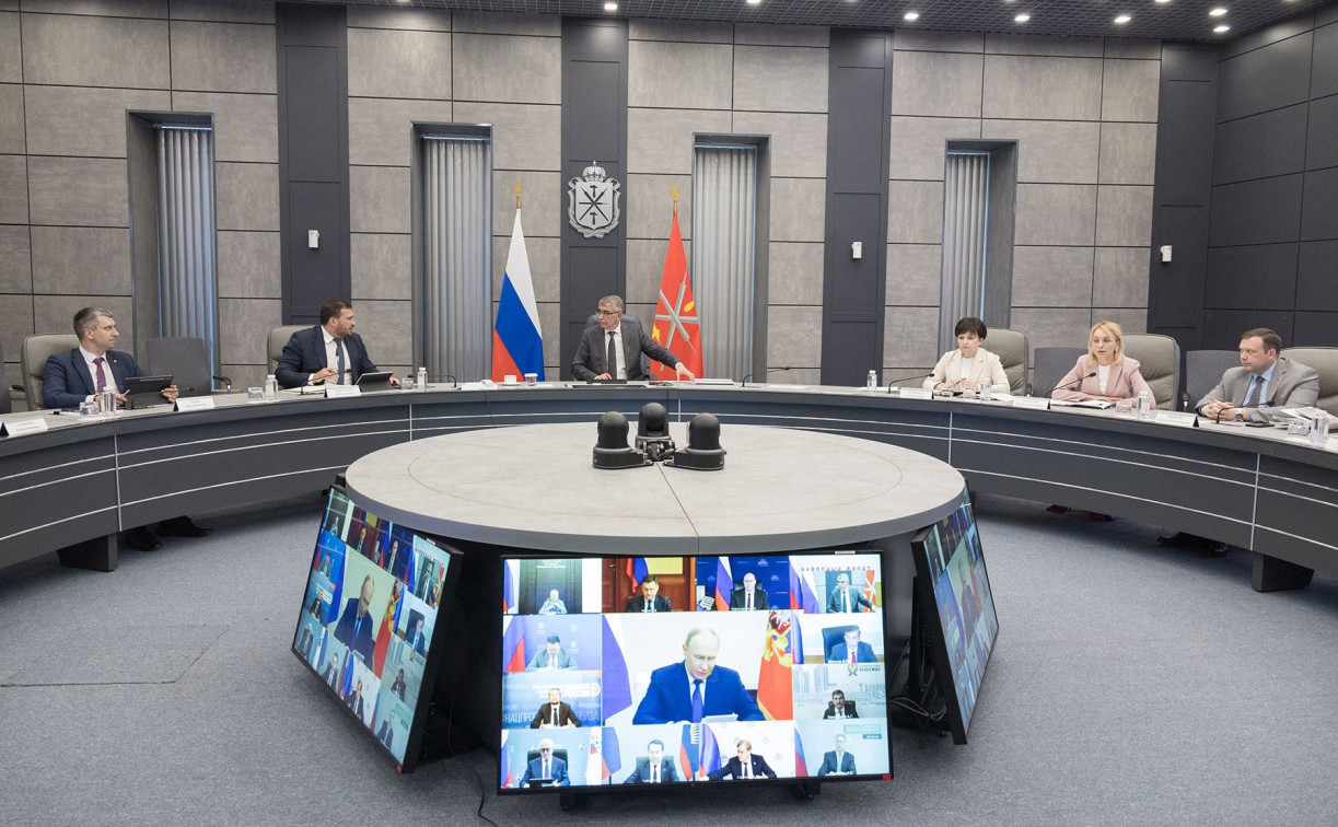 Дмитрий Миляев принял участие в заседании Совета при Президенте РФ