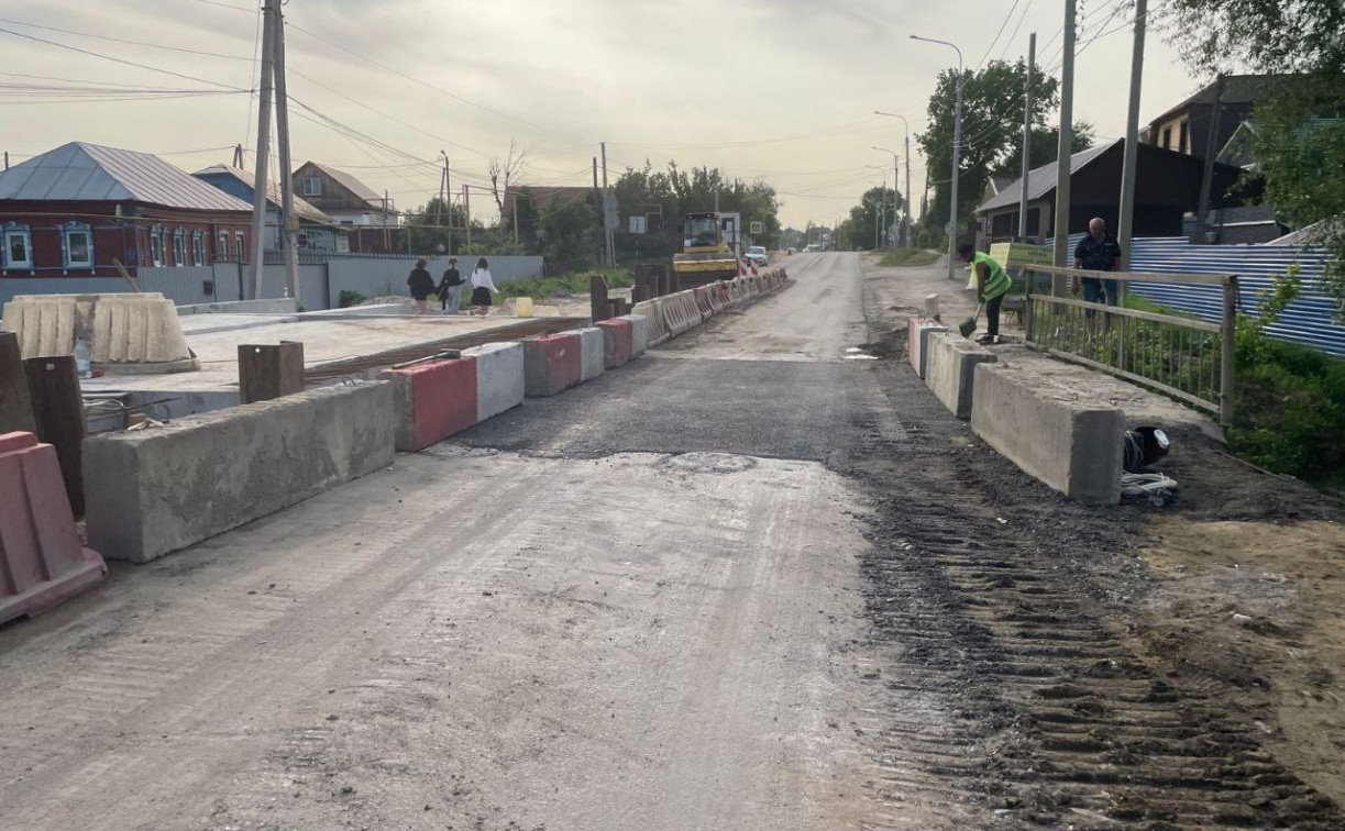 По мосту в Хрущево открыли движение
