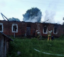 При пожаре в Белевском районе погиб мужчина
