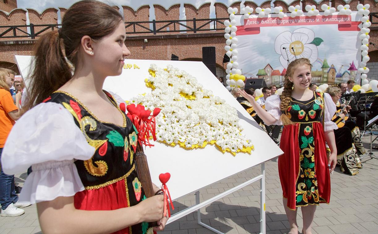 В Туле пройдет региональная благотворительная акция «Белый цветок»