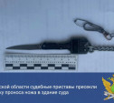 «Ключ» с секретом: туляк пытался пронести в суд замаскированное лезвие