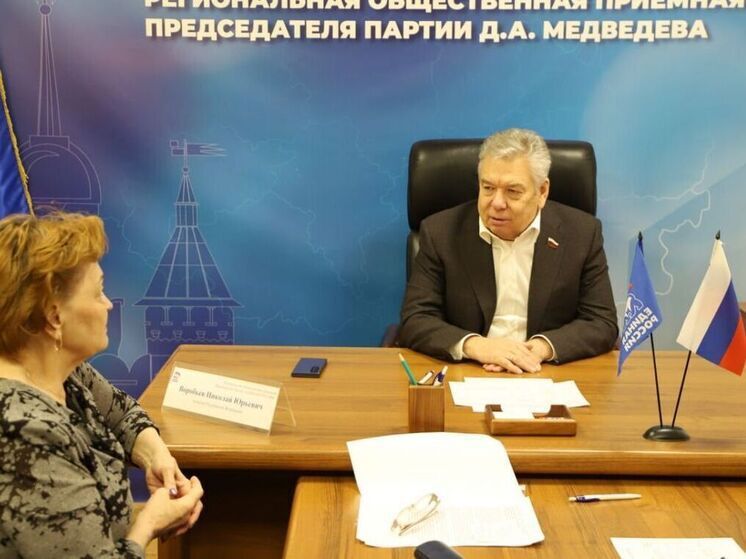 Николай Воробьёв провёл личный приём граждан в Туле