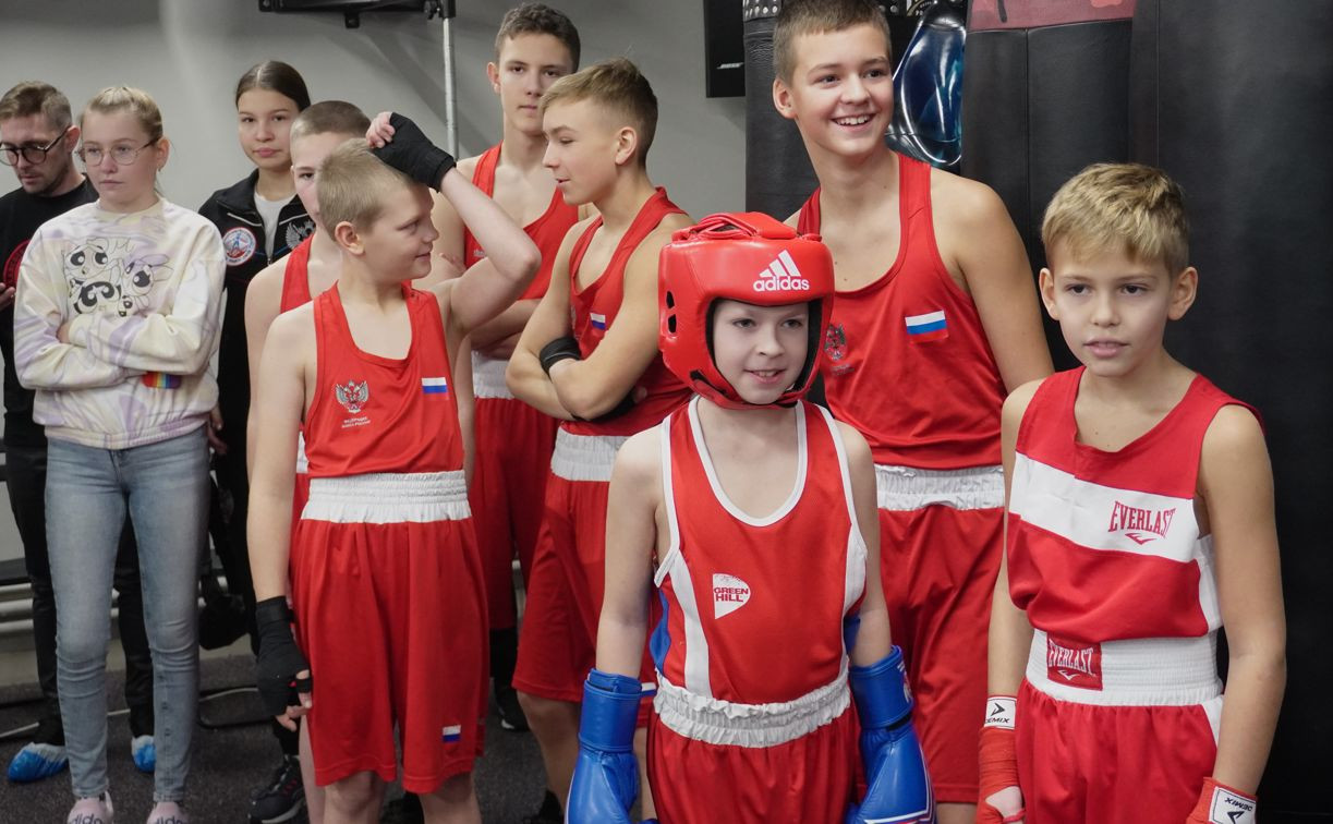 Боксеры из ЛНР провели спарринг с тульскими спортсменами