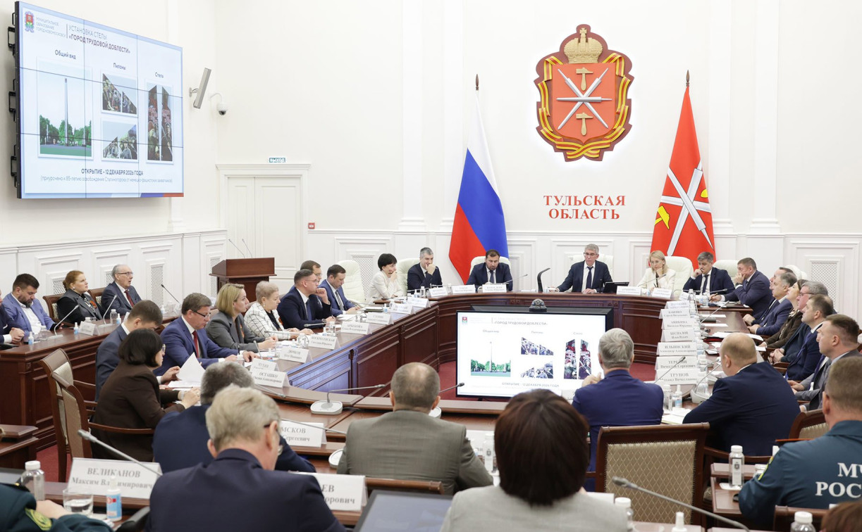 Стела, благоустройство, газификация: как идет выполнение поручений сельских старост в Тульской области