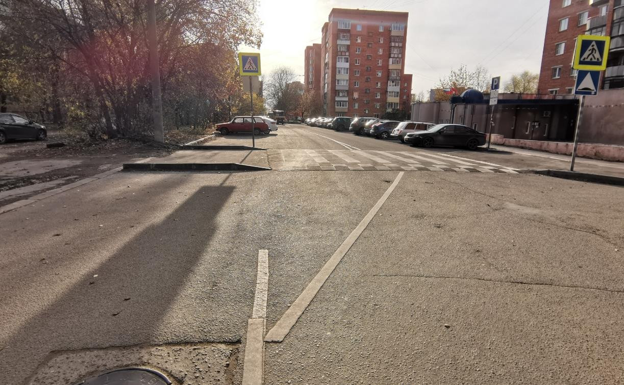 Туляк о пешеходном переходе на ул. Прокудина: «Выглядит очень странно и может стать причиной ДТП»
