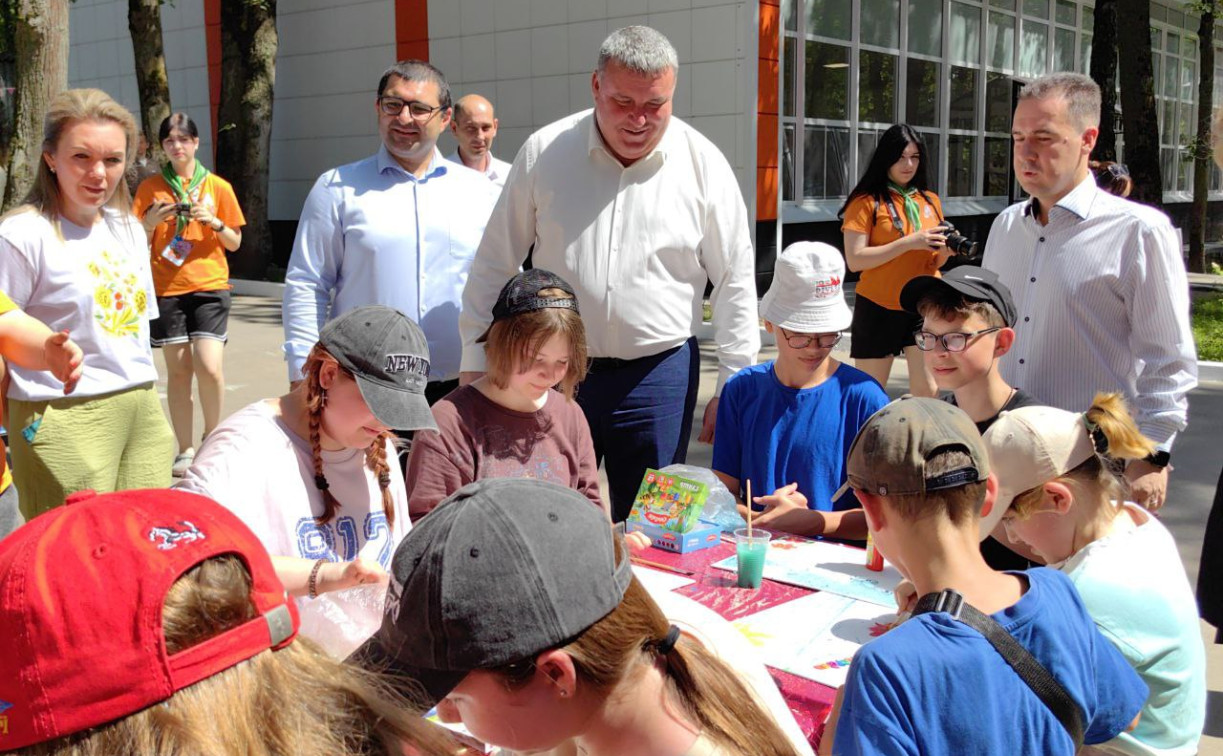 «Обновление летних лагерей будем продолжать»: Илья Беспалов посетил с инспекцией тульский «Орлёнок»  