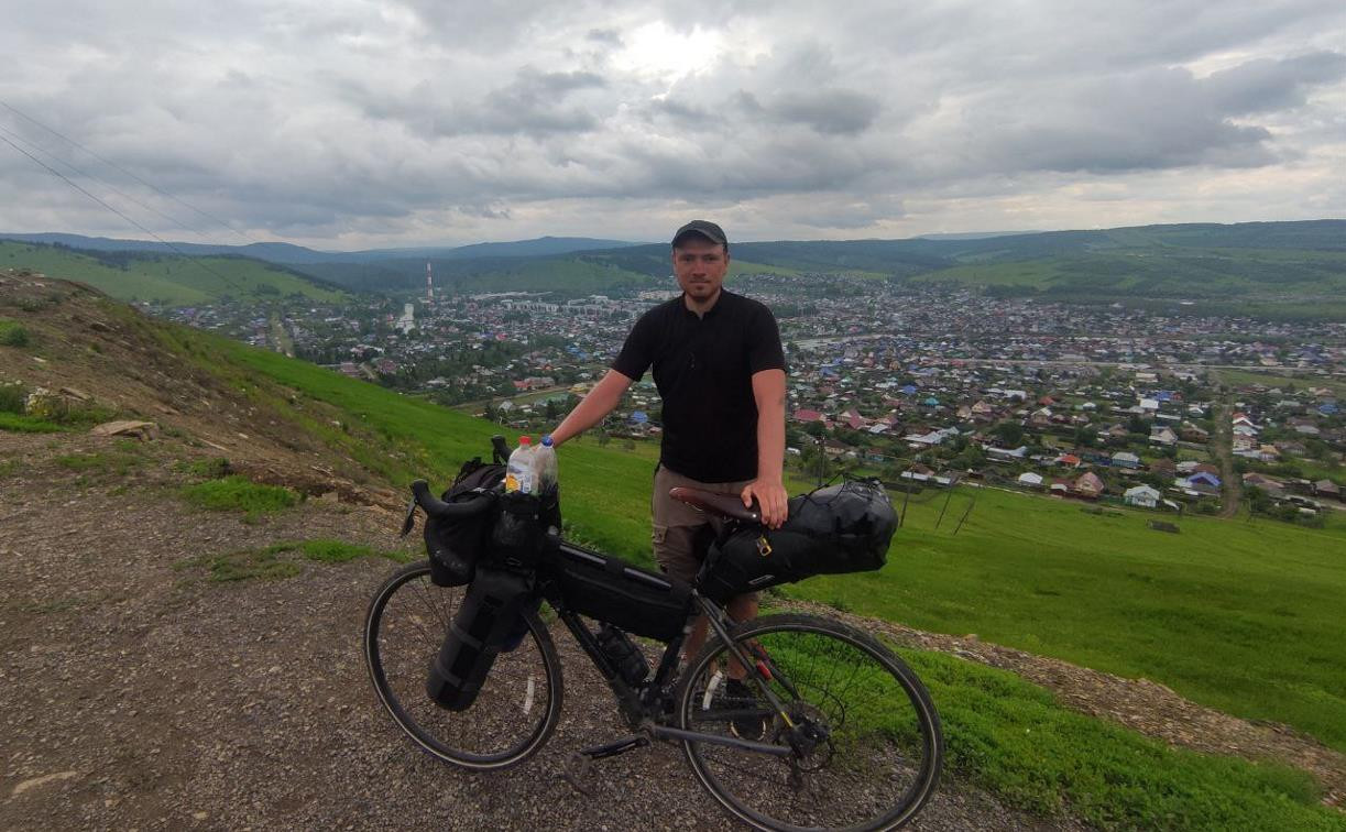 Почти 10 тысяч километров на велосипеде: туляк отправился в велопутешествие до Владивостока