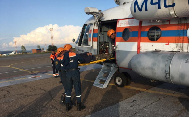 Тульские сотрудники МЧС спасли туриста в Бурятии