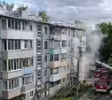 В зареченской пятиэтажке загорелись две квартиры
