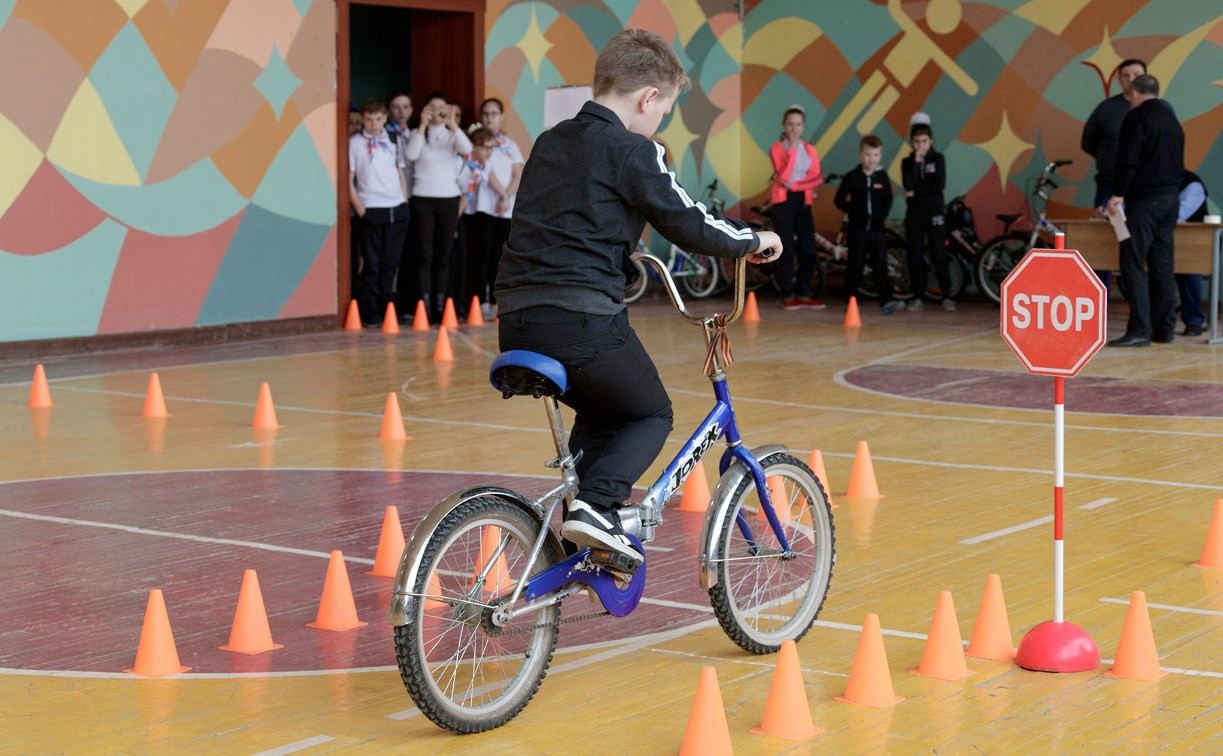 Ребята из Ясногорского района победили в соревнованиях «Безопасное колесо»