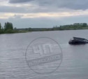 Утонувший в реке Шиворонь в Тульской области Lexus помогли достать водолазы