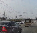 В Туле невнимательный водитель едва не устроил ДТП