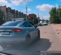 В Туле водитель решил, что у него нет времени ждать зеленый