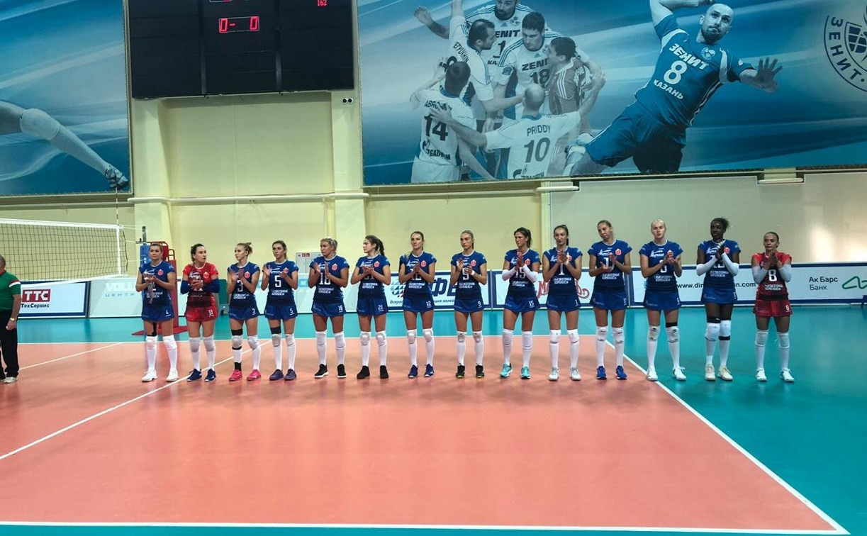 «Тулица» проиграла ВК «Жетысу» в Кубке Логиновой