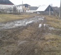 Жители деревни в Одоевском районе не могут добраться до своих домов из-за плохой дороги
