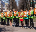 Школьники из Новомосковска устроили «пешеходный» флешмоб