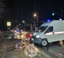 На ул. Кирова в Туле Volkswagen Multivan сбил женщину
