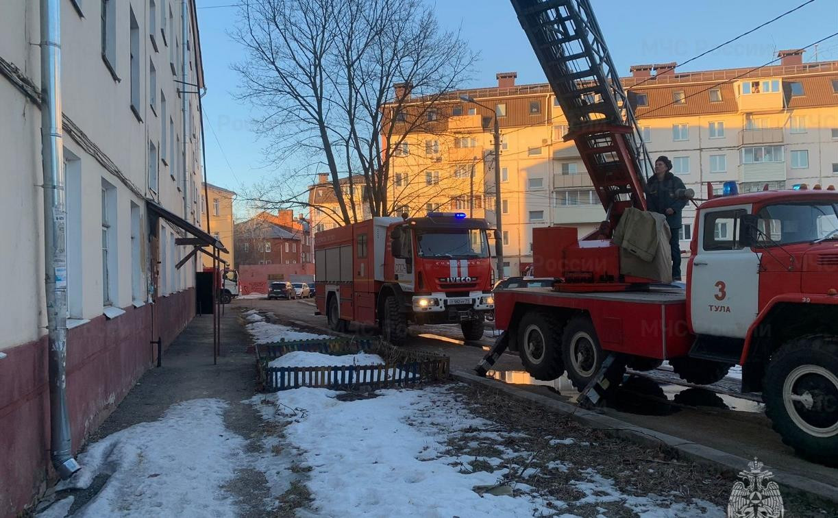 При пожаре на ул. Кирова пострадал человек