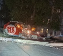 Возле Кировского сквера автомобиль сбил столб