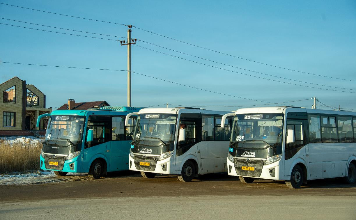В Туле обновляют парк автобусов