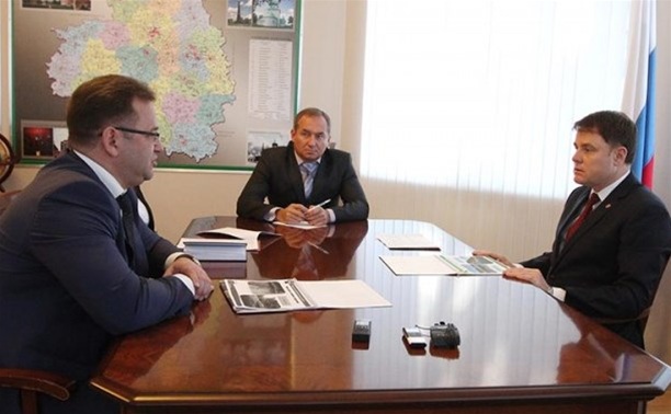 Владимир Груздев провел рабочую встречу с главами Кимовского района