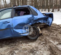 На дороге Тула – Новомосковск Ford протаранил Chevrolet