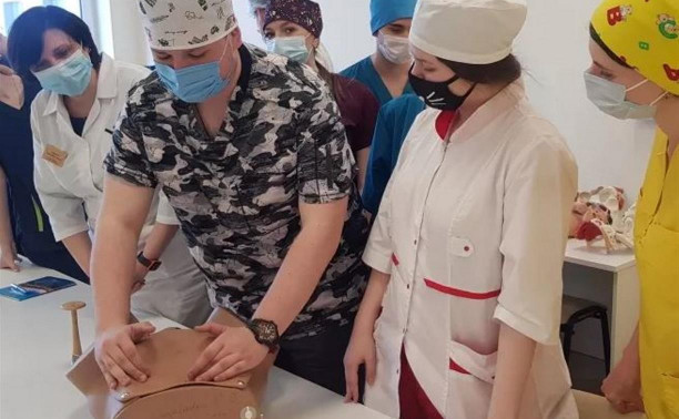 Студенты Медицинского института ТулГУ проходят практику в новом корпусе перинатального центра