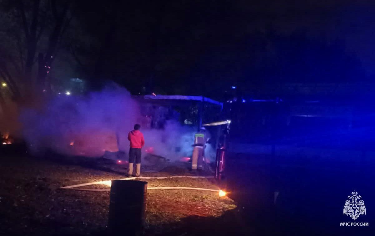 В Венёвском районе на пожаре пострадала женщина