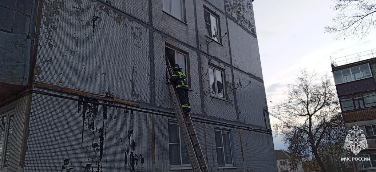 При пожаре в Куркино погиб мужчина