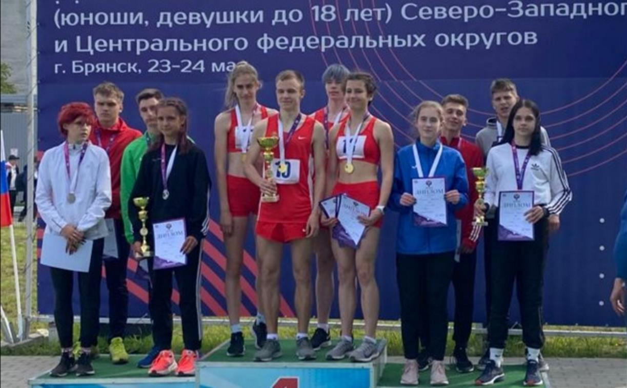 Сборная Тульской области завоевала 10 медалей на втором этапе летней Спартакиады по легкой атлетике