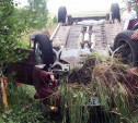 В Тульской области опрокинулся автомобиль, один человек погиб
