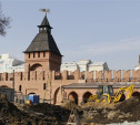 Строительство колокольни Успенского собора закончат к маю