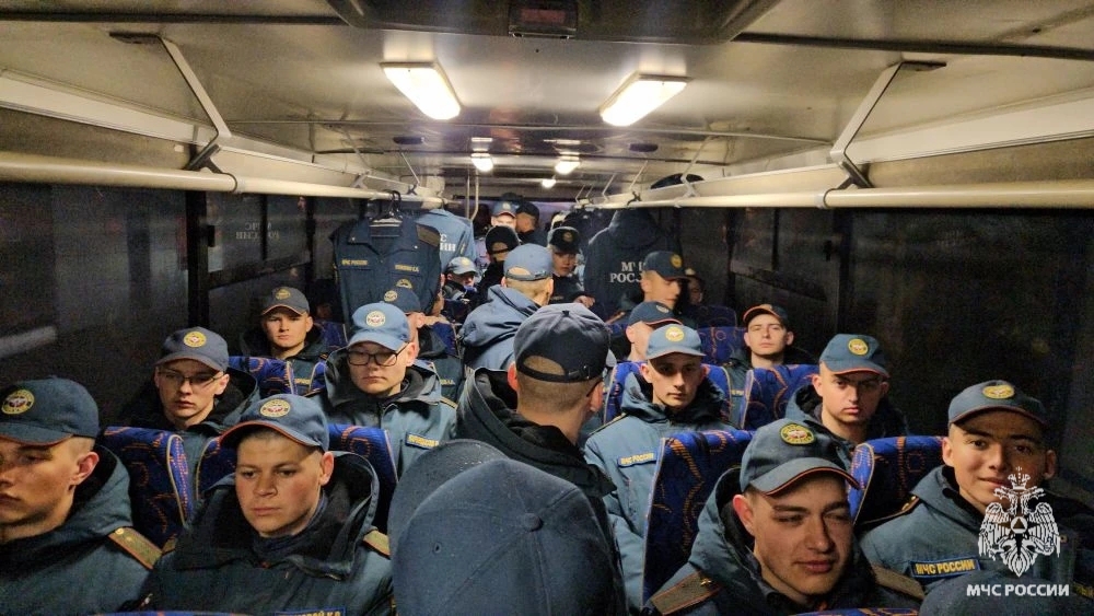 Тульские спасатели отправились помогать Дагестану
