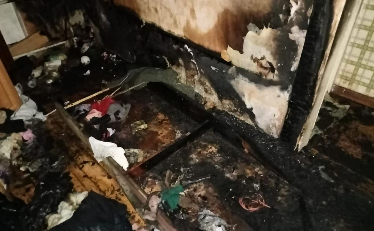 В Киреевском районе в пожарах погибли две женщины