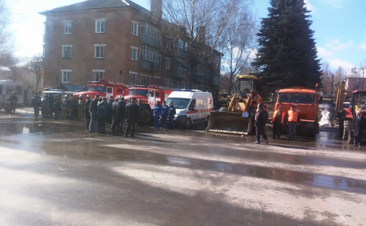 В Богородицком дворце-музее и парке прошли антитеррористические учения