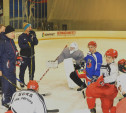 Известный хоккеист Дарюс Каспарайтис дал мастер-класс новомосковским хоккеистам