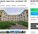 Заброшенную больницу рядом с Богородицким дворцом продают почти за 100 млн рулей