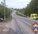 В Ясногорске пьяный водитель на Ford влетел в опору ЛЭП: пассажирка скончалась на месте
