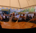 В Смоленской области на огромной сковородке из Тулы приготовили яичницу-рекордсменку