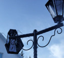 В Комсомольском парке посёлка Заокский сломаны новые фонари