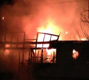 На улице Кауля в Туле вечером загорелся частный дом