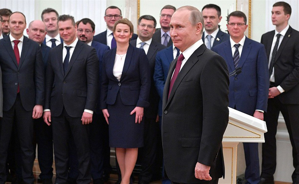 Зампред правительства Тульской области Валерий Шерин принял участие во встрече с Путиным